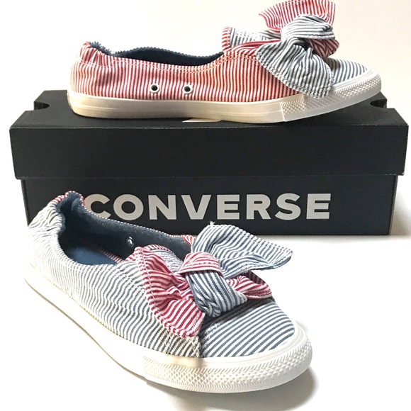 converse bow slip on